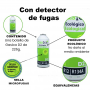 3 Botellas Gas Ecologico Gasica D2 226g + Manguera+ Valvula Sustituto R12, R134A Freeze Organico