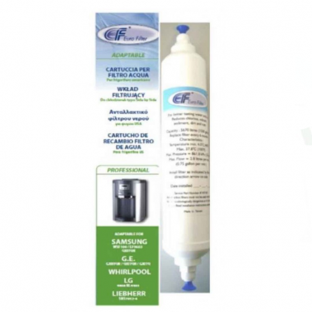 Filtro Agua Frigo Americano 25x 5 cm Samsung Whirlpool Lg Liebherr
