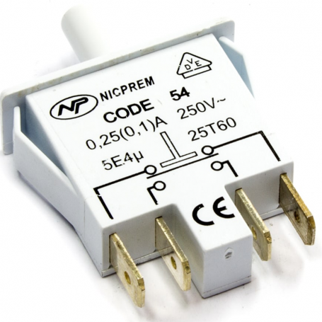 Interruptor Luz  Frigorifico Nofrost Bosch Beko 4220130185 Original
