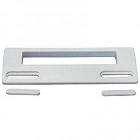 Tirador Puerta Frigorifico Blanco + Embellecedor Standard