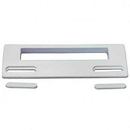 Tirador Puerta Frigorifico Blanco + Embellecedor Standard