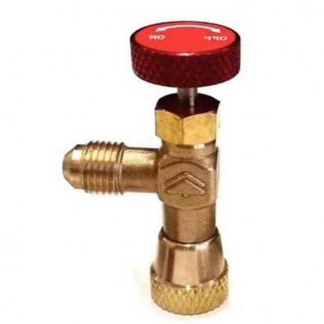 Valvula Envase Desechable R32 Grifo Botella Rosca Izquierda 1/2 x 1/4