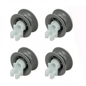Kit 4 Ruedas Lavavajillas Bosch 611666