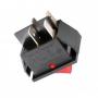 Interruptor Bipolar Luminoso Rojo 16A 30x22mm Standard