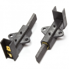 2 Escobillas Lavadora compatible con Indesit 9x12,2mm Faston 6,3mm C00196545 Original