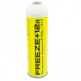 1 Botella Gas Refrigerante Freeze +12a 420Gr Organico Sustituto R12, R134A