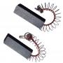 2 Escobillas Lavadora Aeg Zanussi Fagor 12,5x6,3x35mm Faston 2,8mm 899645425